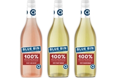 Image Wine in plastic bottles.